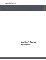 Crossmatch Verifier Sentry User manual