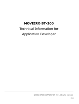 Epson Moverio BT-200 Technical Information For Application Developer