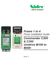 Nidec Commander C200 Power Installation Manual