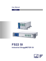 HBM FS22 SI User manual