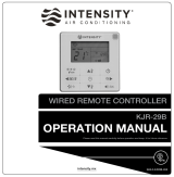 intensity KJR-29B Operating instructions