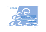 Yamaha WOLVERINE YFM25XV Owner's manual