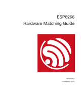 Espressif ESP8266 Series Matching Manual