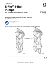Graco 3A3385B, E-Flo 4-Ball Pumps Operating instructions