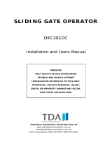 TdA DKC301DC Installation and User Manual