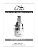 Heaven Fresh HF-3014T Owner's manual