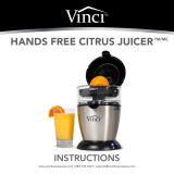 VINCI HANDS FREE CITRUS JUICER User manual