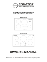 Equator Advanced Appliances BIC 304 Owner's manual