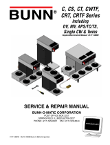 Bunn CWTF-DV-3 (3 Lower Warmers) Owner's manual