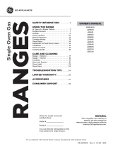 GE JGBS60GEKSA Owner's manual