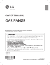 LG LSG4515ST Owner's manual