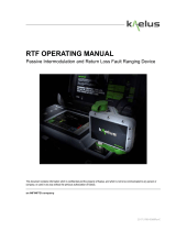 Kaelus RT1000V01A-01N Operating instructions