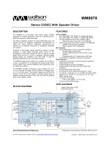 Wolfson WM8978CGEFL/V User manual