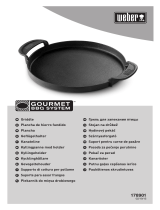 Weber Gourmet BBQ System 178901 User manual