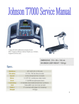 Johnson T7000 User manual