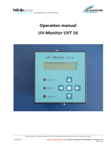 UV-technik UVT 16 Operating instructions