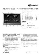 Bauknecht TGV 7400 SW Program Chart