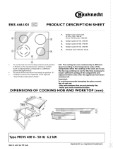 Bauknecht EKS 4461 IN-1 Program Chart