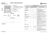Bauknecht BLZE 6200/IN Program Chart
