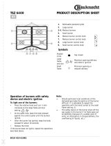 Bauknecht TGZ 6400/IN BK Program Chart