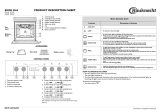 Bauknecht EMZD 5263 IN Program Chart