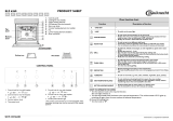 Bauknecht ELZ 6260 WS Program Chart