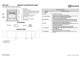 Bauknecht BMZ 6200 IN Program Chart