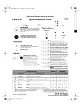 Bauknecht GMX 5010 SD Program Chart