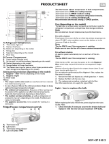 Bauknecht KGA355 BIO OPTIMA/1 WS Program Chart