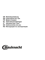 Bauknecht DBAH 64 LM X User guide