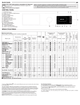Bauknecht B8 W046WB EE Daily Reference Guide