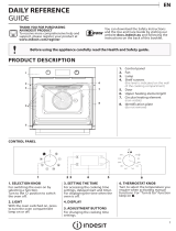 Indesit IFW6340WH Electric Fan Oven Owner's manual