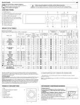 Indesit BI WDIL 861284 UK Daily Reference Guide