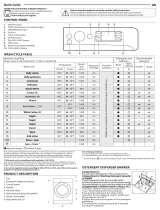 Indesit BWE 91483X WSSS EX Daily Reference Guide