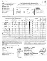 Indesit BTW L60300 EE/N Daily Reference Guide