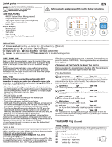 Indesit YT M10 91SR GCC Daily Reference Guide