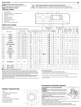 Indesit MTWE 91284 W SPT Daily Reference Guide