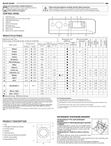 Indesit MTWE 71484 WK EE Daily Reference Guide