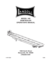 Landoll 330A User manual