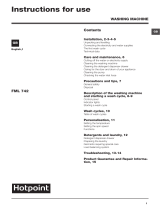 Hotpoint FML 742P UK User guide