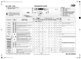 Whirlpool AWO 12963/5 Program Chart