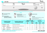 Whirlpool ADP 8400 WH Program Chart