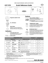 Whirlpool ADP 6730 WH Program Chart