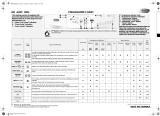 Whirlpool AWO 3551 Program Chart