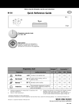 Whirlpool W 64 WH Program Chart