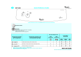 Whirlpool ADP 2340 WH Program Chart