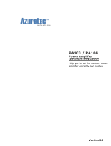 Azuretec PA103 Installation guide