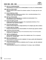 IKEA HOO 505-B Program Chart