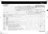 Whirlpool AWM 5088/2 Program Chart