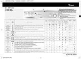 Whirlpool AWM 5140 Program Chart